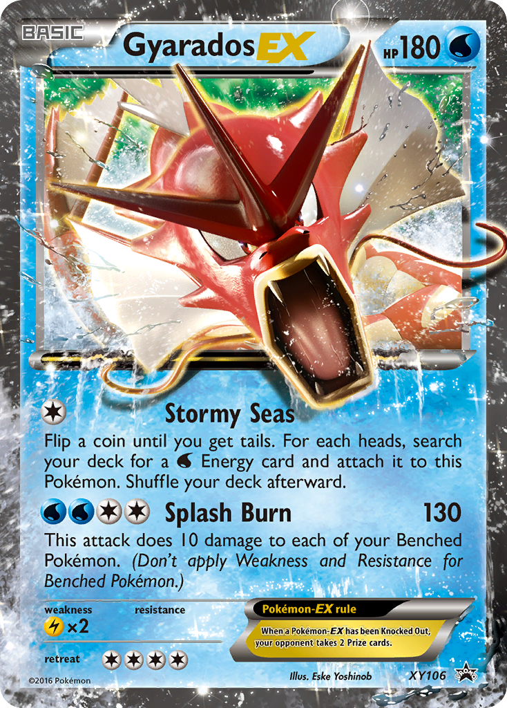 Gyarados EX (XY106) [XY: Black Star Promos] | Cracking-Singles