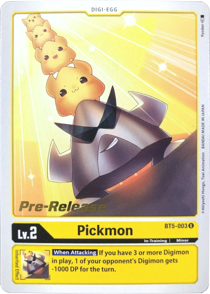 Pickmon [BT5-003] [Battle of Omni Pre-Release Promos] | Cracking-Singles