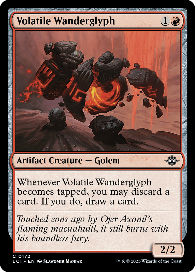 Volatile Wanderglyph [The Lost Caverns of Ixalan] | Cracking-Singles