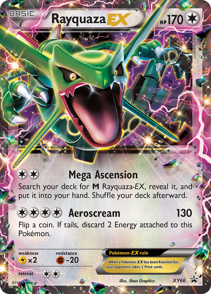 Rayquaza EX (XY66) [XY: Black Star Promos] | Cracking-Singles