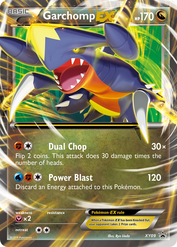 Garchomp EX (XY09) [XY: Black Star Promos] | Cracking-Singles