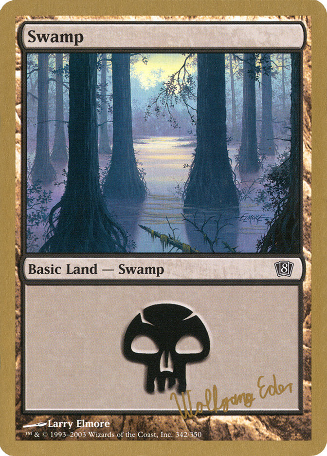 Swamp (344) (we342) [World Championship Decks 2003] | Cracking-Singles