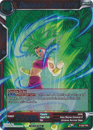 Desperate Odds Kefla (Event Pack 2 - 2018) (P-057_PR) [Promotion Cards] | Cracking-Singles