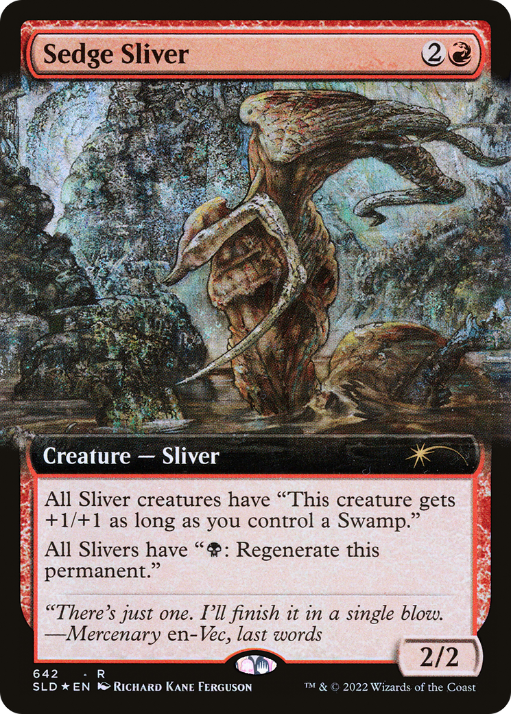 Sedge Sliver (Extended Art) [Secret Lair Drop Promos] | Cracking-Singles