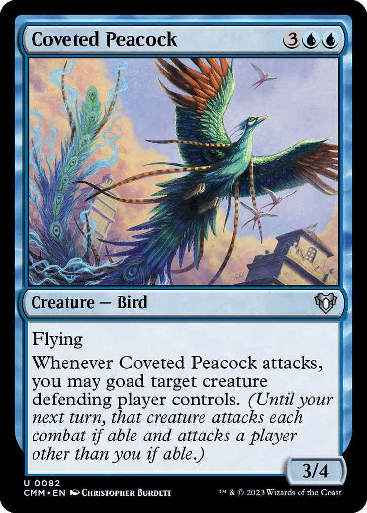 Coveted Peacock [Commander Masters] | Cracking-Singles