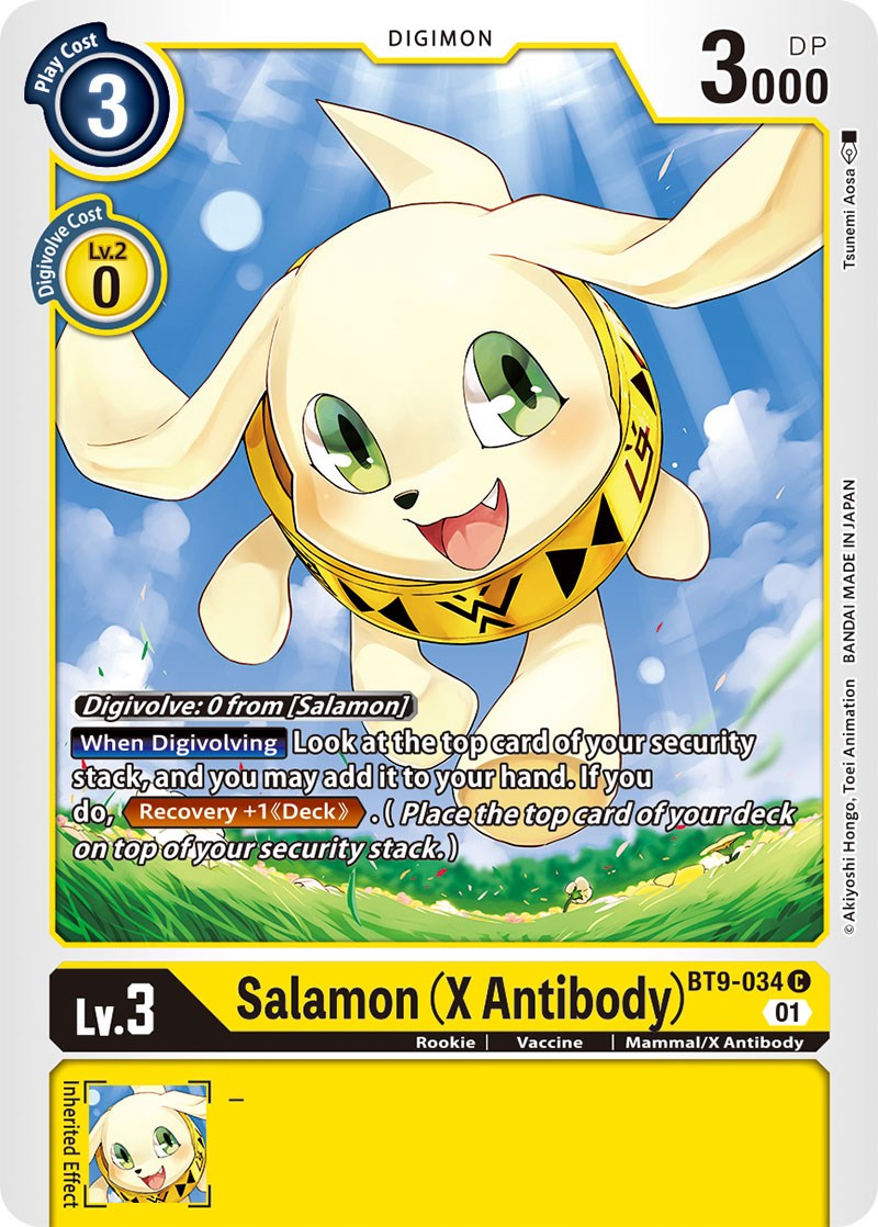 Salamon (X Antibody) [BT9-034] [X Record] | Cracking-Singles