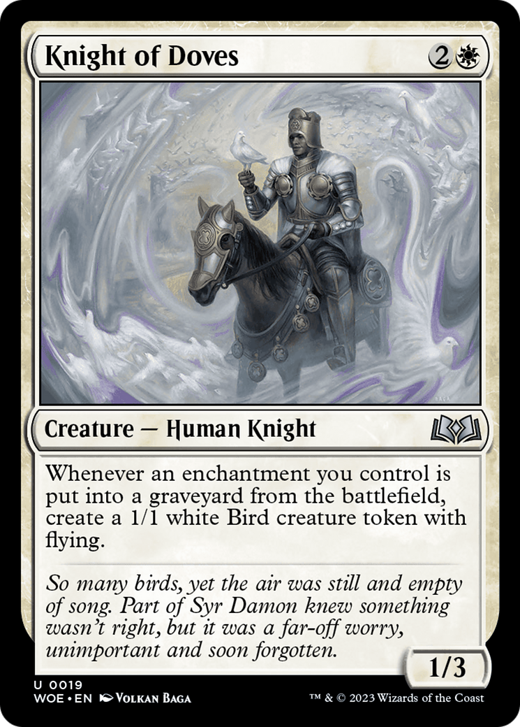 Knight of Doves [Wilds of Eldraine] | Cracking-Singles