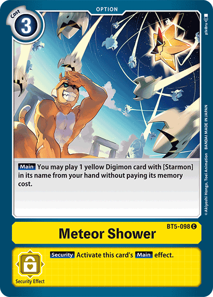 Meteor Shower [BT5-098] [Battle of Omni] | Cracking-Singles