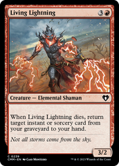 Living Lightning [Commander Masters] | Cracking-Singles