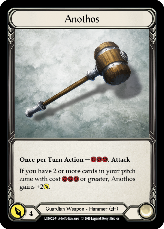 Anothos [LGS002-P] (Promo)  1st Edition Cold Foil | Cracking-Singles