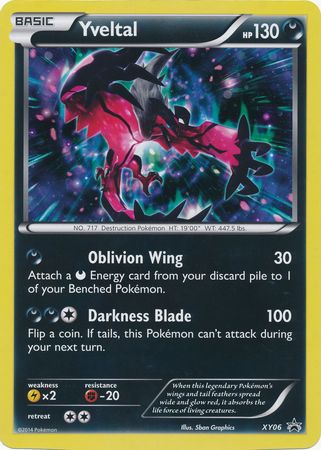 Yveltal (XY06) (Jumbo Card) [XY: Black Star Promos] | Cracking-Singles