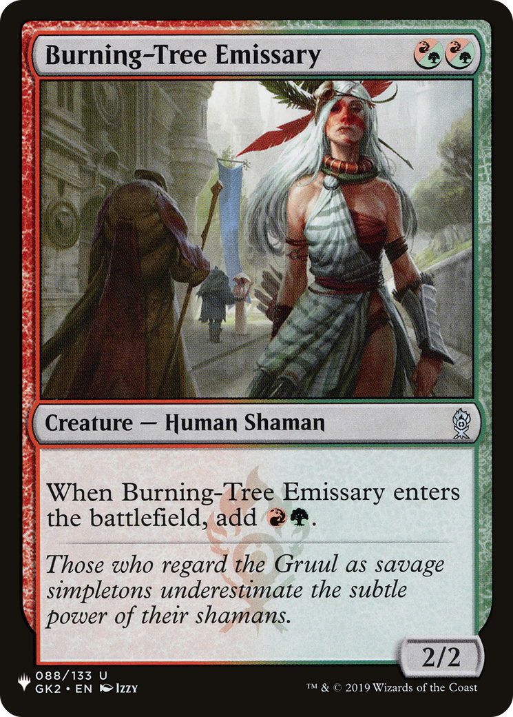 Burning-Tree Emissary [The List] | Cracking-Singles