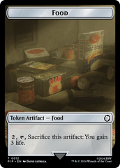 Food (0012) // Copy Double-Sided Token [Fallout Tokens] | Cracking-Singles