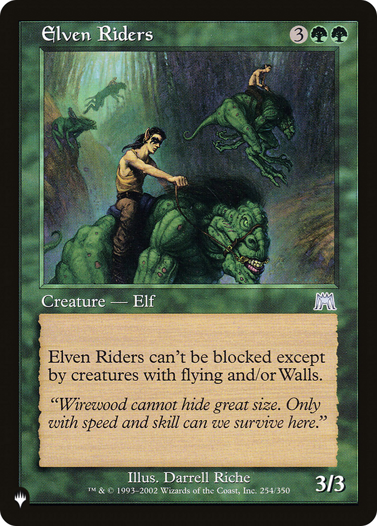 Elven Riders [The List Reprints] | Cracking-Singles