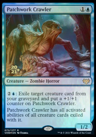 Patchwork Crawler [Innistrad: Crimson Vow Prerelease Promos] | Cracking-Singles