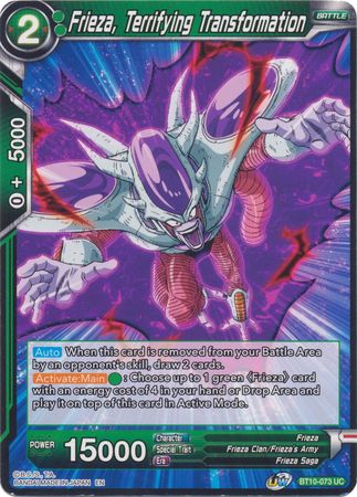 Frieza, Terrifying Transformation (BT10-073) [Rise of the Unison Warrior 2nd Edition] | Cracking-Singles