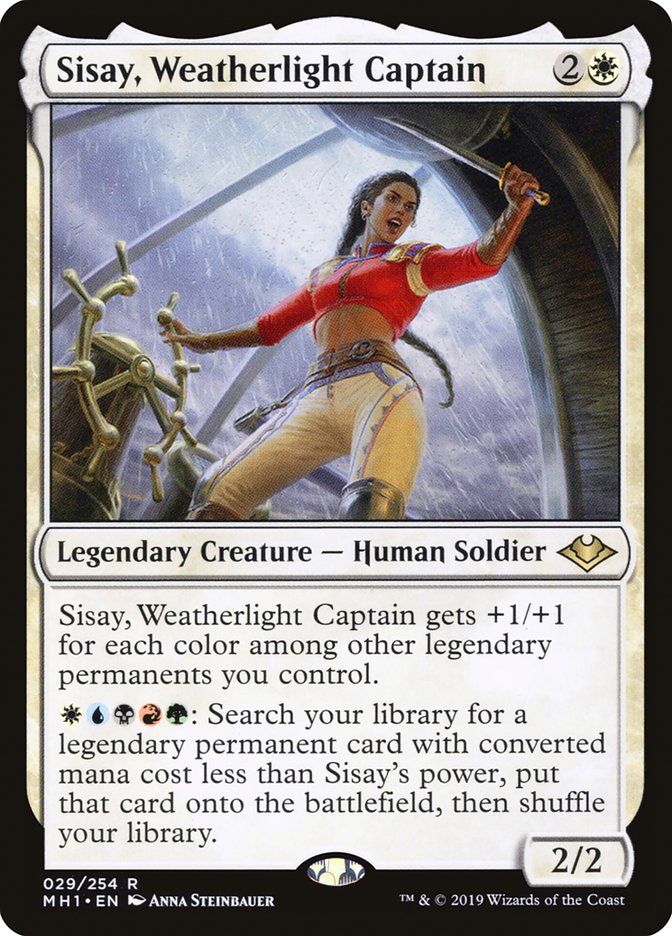 Sisay, Weatherlight Captain [Modern Horizons] | Cracking-Singles