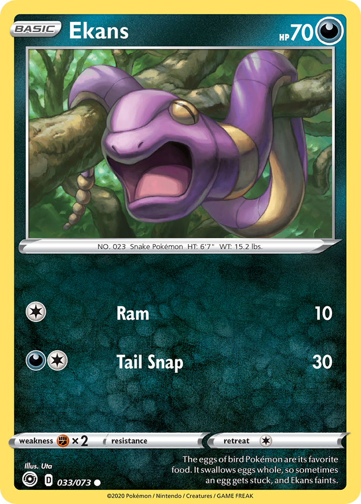 Ekans (033/073) [Sword & Shield: Champion's Path] | Cracking-Singles