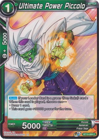 Ultimate Power Piccolo (BT10-069) [Rise of the Unison Warrior 2nd Edition] | Cracking-Singles