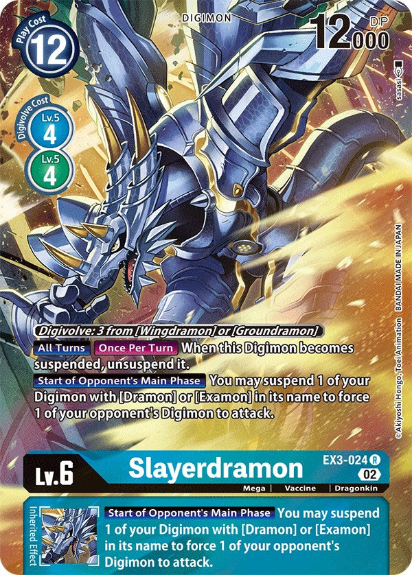 Slayerdramon [EX3-024] (Alternate Art) [Draconic Roar] | Cracking-Singles