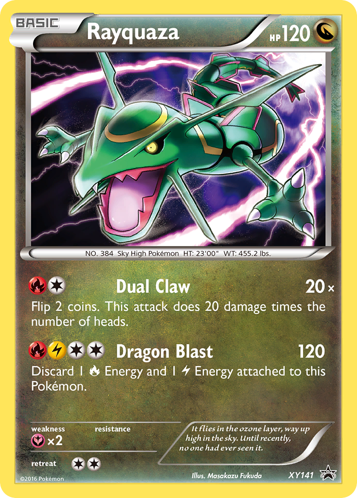 Rayquaza (XY141) [XY: Black Star Promos] | Cracking-Singles