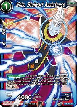 Whis, Stalwart Assistance (Unison Warrior Series Boost Tournament Pack Vol. 7) (P-368) [Tournament Promotion Cards] | Cracking-Singles