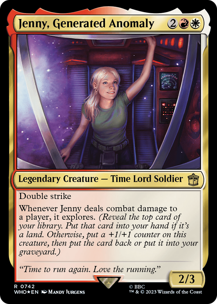 Jenny, Generated Anomaly (Surge Foil) [Doctor Who] | Cracking-Singles