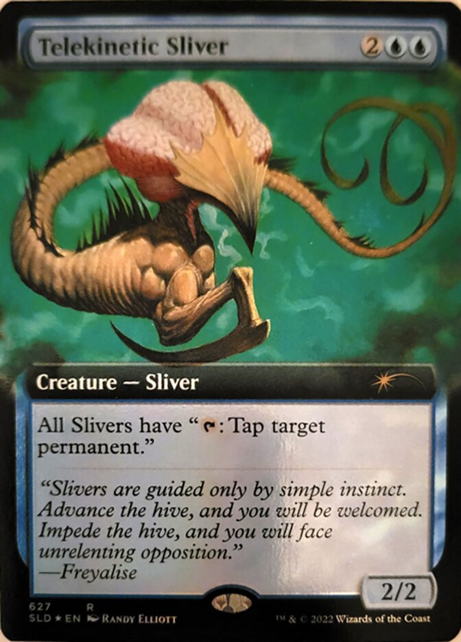 Telekinetic Sliver (Extended Art) [Secret Lair Drop Promos] | Cracking-Singles