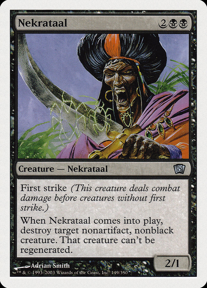 Nekrataal (8th Edition) [Oversize Cards] | Cracking-Singles