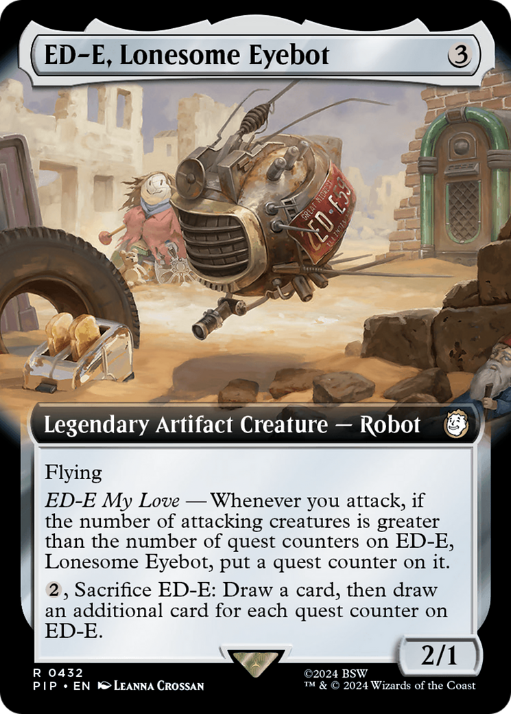 ED-E, Lonesome Eyebot (Extended Art) [Fallout] | Cracking-Singles