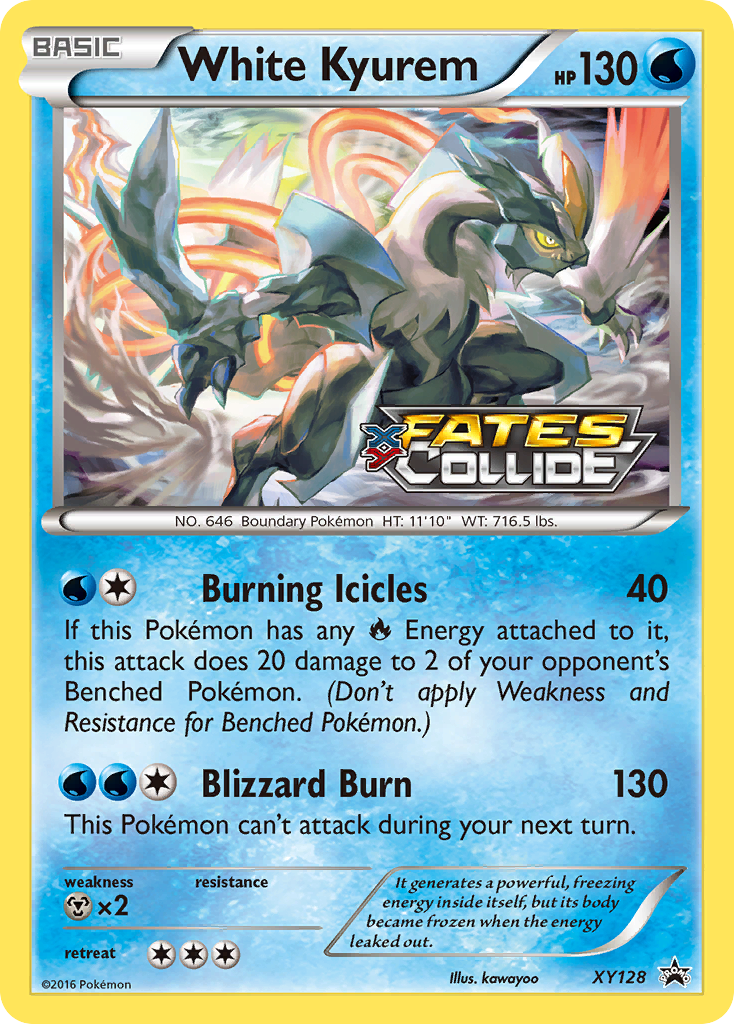 White Kyurem (XY128) [XY: Black Star Promos] | Cracking-Singles