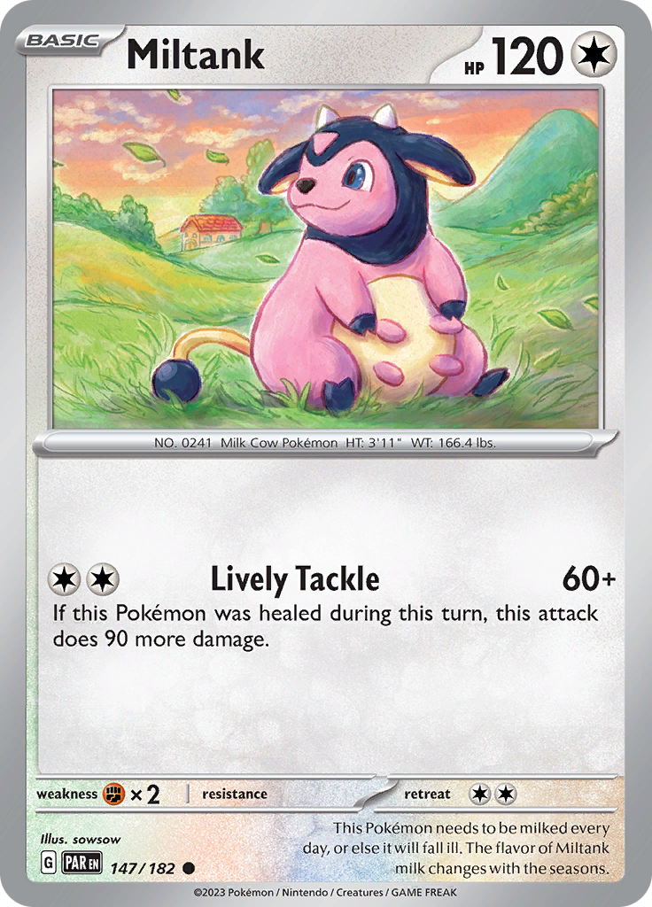 Miltank (147/182) [Scarlet & Violet: Paradox Rift] | Cracking-Singles