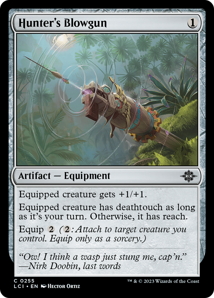 Hunter's Blowgun [The Lost Caverns of Ixalan] | Cracking-Singles