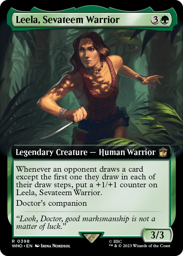 Leela, Sevateem Warrior (Extended Art) [Doctor Who] | Cracking-Singles