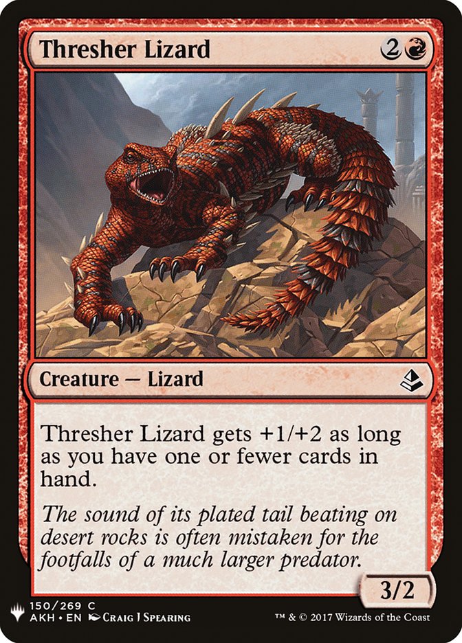 Thresher Lizard [Mystery Booster] | Cracking-Singles