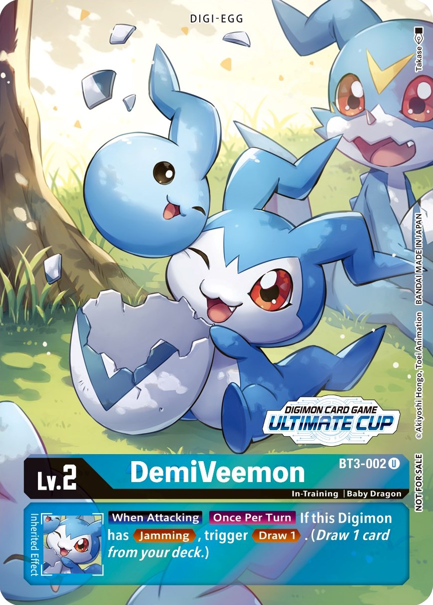 DemiVeemon [BT3-002] (April Ultimate Cup 2022) [Release Special Booster Promos] | Cracking-Singles