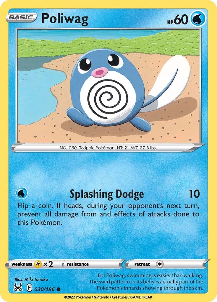 Poliwag (030/196) [Sword & Shield: Lost Origin] | Cracking-Singles