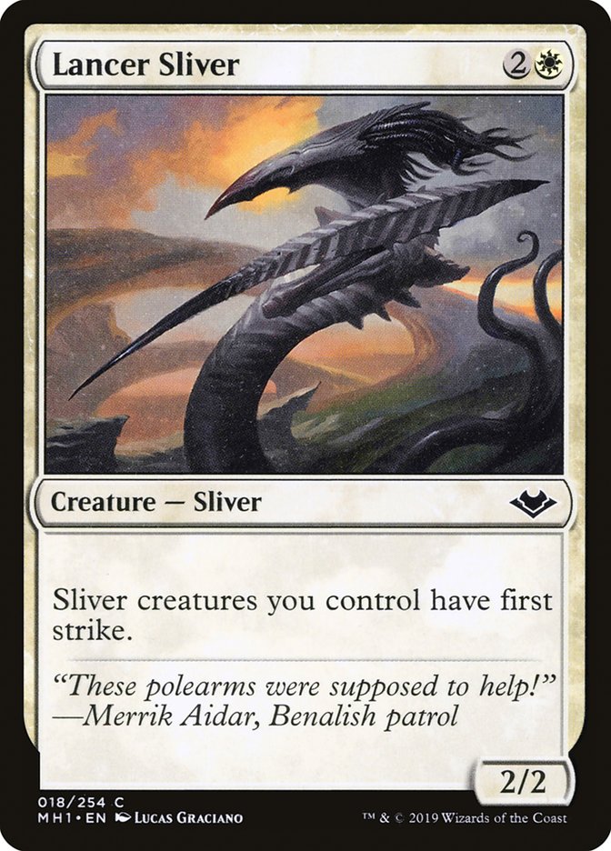 Lancer Sliver [Modern Horizons] | Cracking-Singles