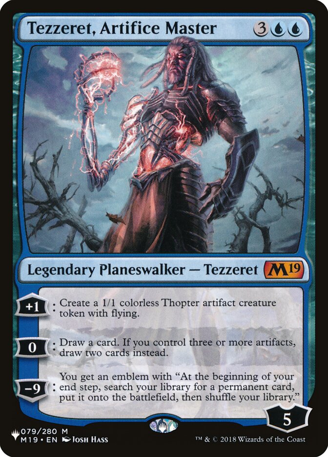 Tezzeret, Artifice Master [The List] | Cracking-Singles