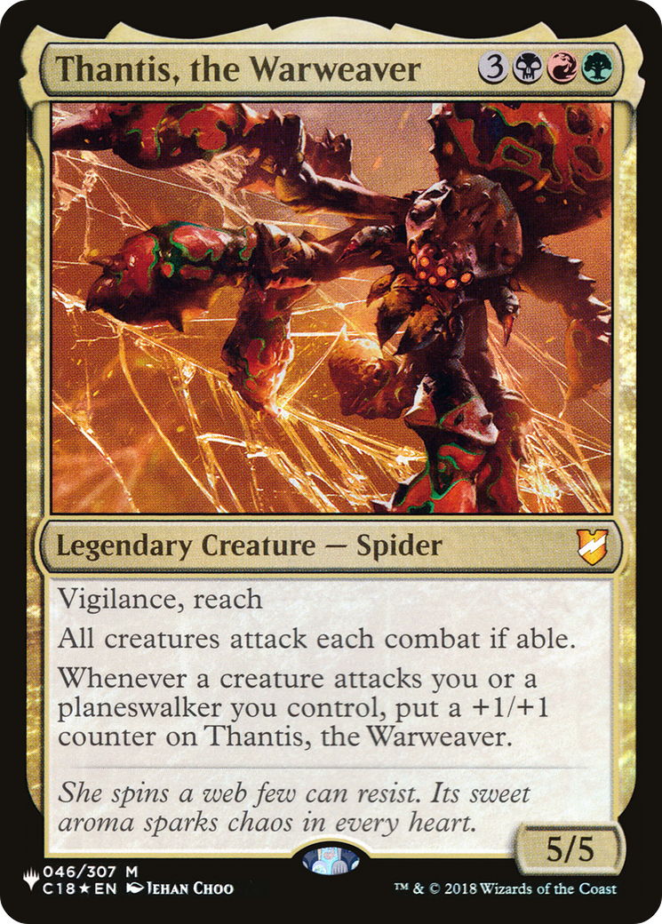 Thantis, the Warweaver [The List] | Cracking-Singles