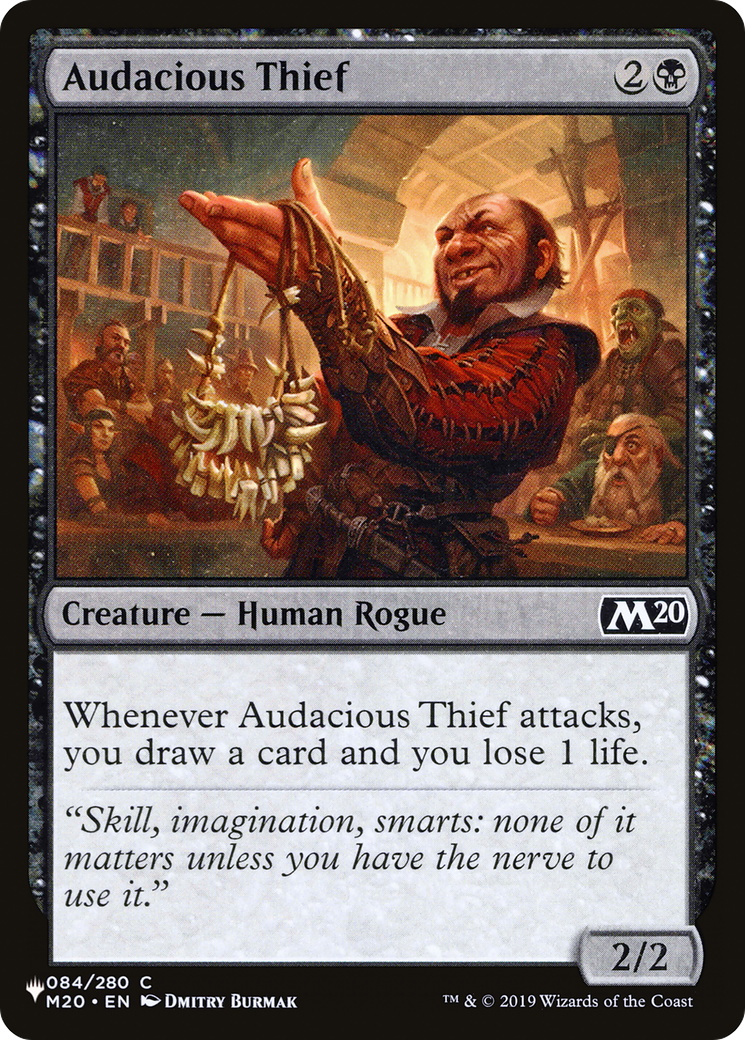 Audacious Thief [The List Reprints] | Cracking-Singles