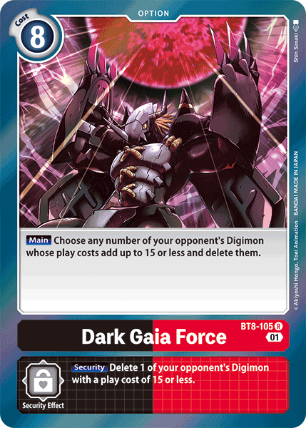 Dark Gaia Force [BT8-105] [New Awakening] | Cracking-Singles