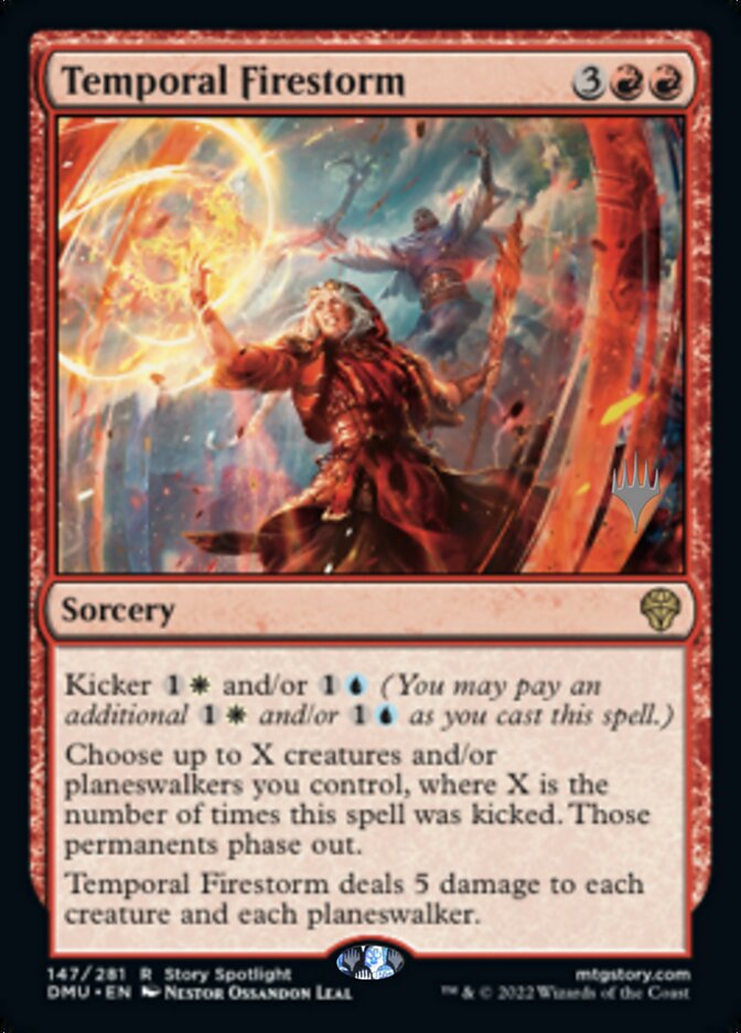 Temporal Firestorm (Promo Pack) [Dominaria United Promos] | Cracking-Singles