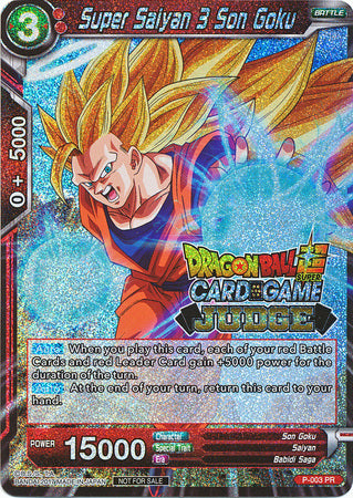 Super Saiyan 3 Son Goku (P-003) [Judge Promotion Cards] | Cracking-Singles