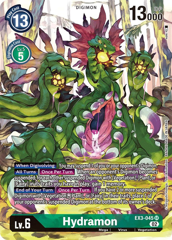 Hydramon [EX3-045] (Alternate Art) [Draconic Roar] | Cracking-Singles