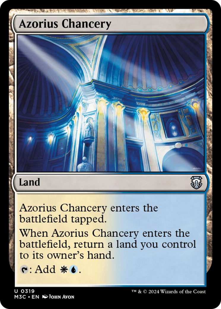 Azorius Chancery [Modern Horizons 3 Commander] | Cracking-Singles