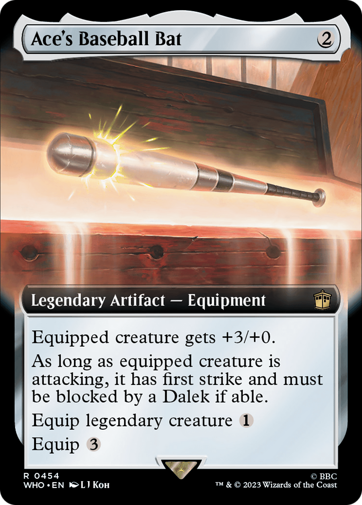 Ace's Baseball Bat (Extended Art) [Doctor Who] | Cracking-Singles