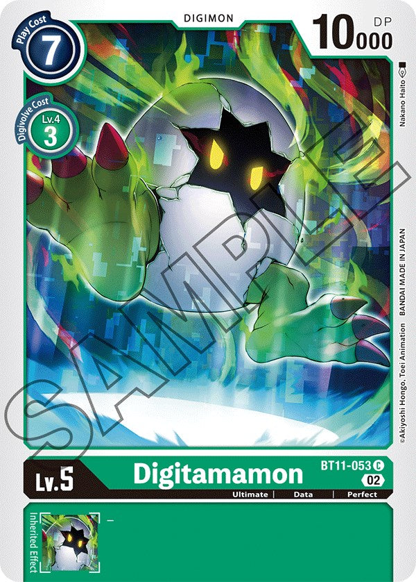 Digitamamon [BT11-053] [Dimensional Phase] | Cracking-Singles