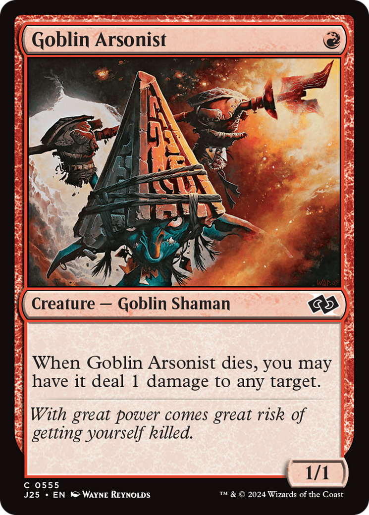 Goblin Arsonist [Foundations Jumpstart] | Cracking-Singles