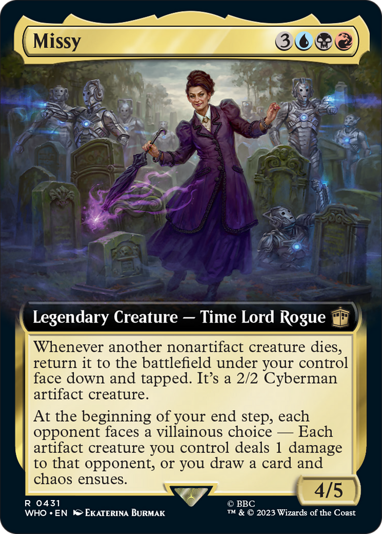 Missy (Extended Art) [Doctor Who] | Cracking-Singles